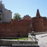 ワルシャワ旧市街建物バルバカン城壁