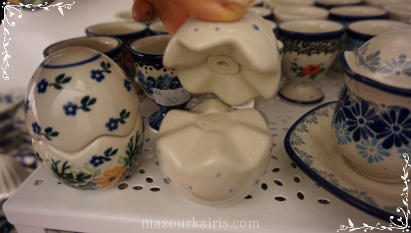 ポーランドクラクフボレスワヴィエツ陶器