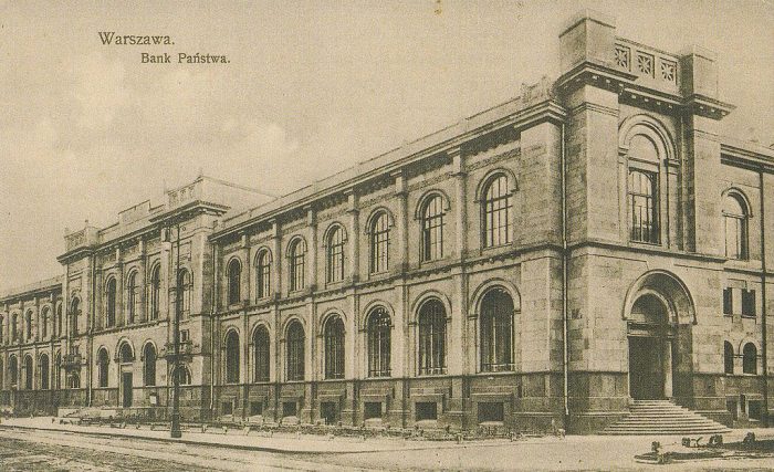 1914年頃のポーランド銀行