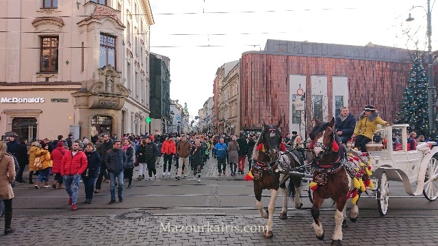 クラクフのクリスマスマーケット2020