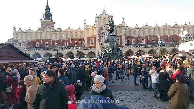 クラクフのクリスマスマーケット2020