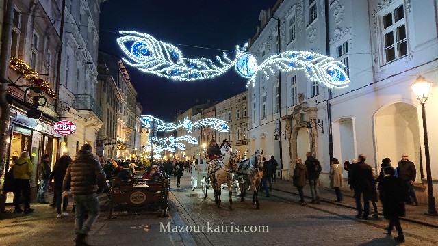 クラクフのクリスマスマーケット2020