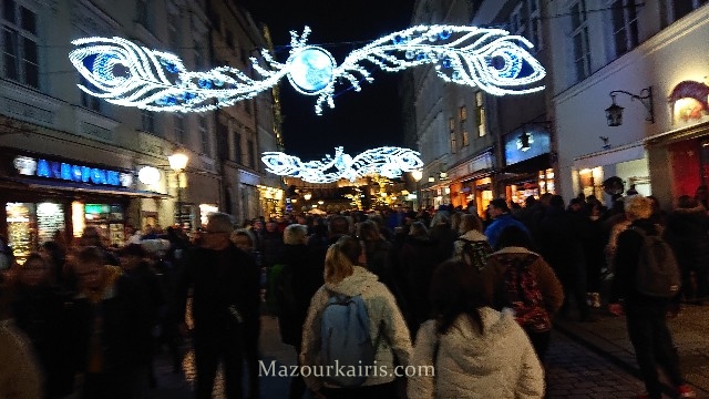 クラクフのクリスマスマーケット2020