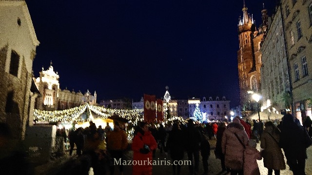 クラクフのクリスマスマーケット2020