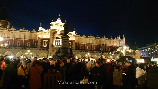 クラクフのクリスマスマーケット2020