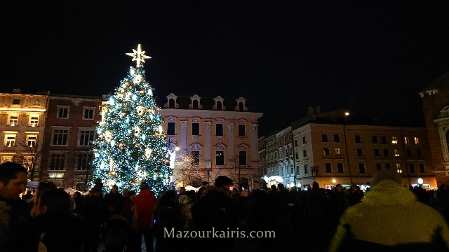 クラクフのクリスマスマーケット2020