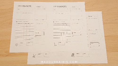 freeprintableideasheet-note-handmade印刷無料アイディアノート