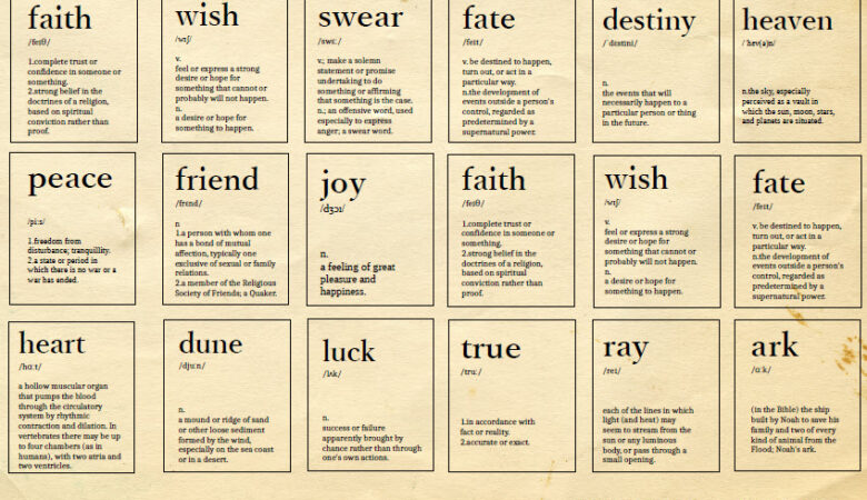 DICTIONARYWords-digital-collage-sheet-larcenciel1