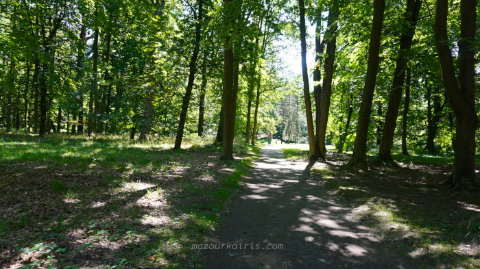 ポーランド日常生活小旅行アルカディア公園ウォヴィチ