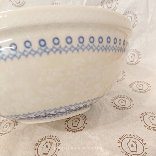 ポーリッシュポッタリーマニュファクトゥラ社manufakturaボウルハートの小物入れ