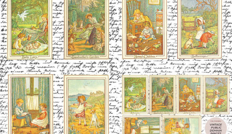 Printable Vintage Public Domain Images- | Mazourka-Iris