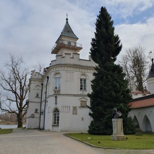 ラジェヨヴィツェ宮殿ワルシャワ郊外貴族の家冬