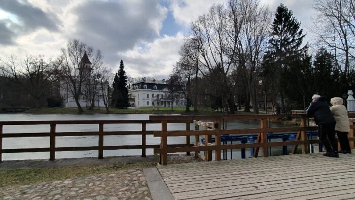 ラジェヨヴィツェ宮殿ワルシャワ郊外貴族の家冬