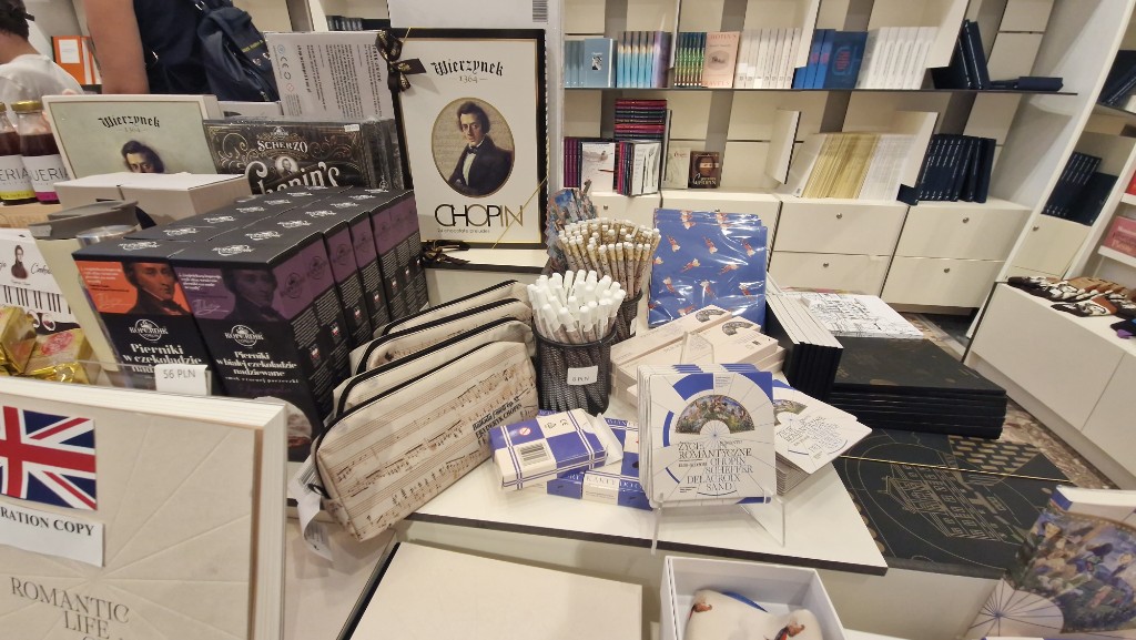ショパンコンクールグッズショパン博物館ワルシャワ2025年