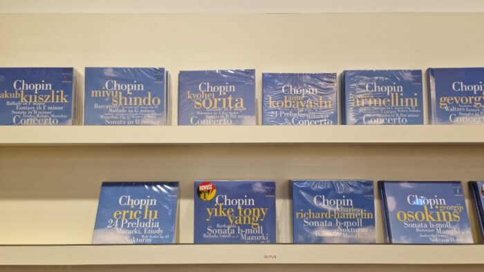 ショパンコンクールグッズショパン博物館ワルシャワ2025年