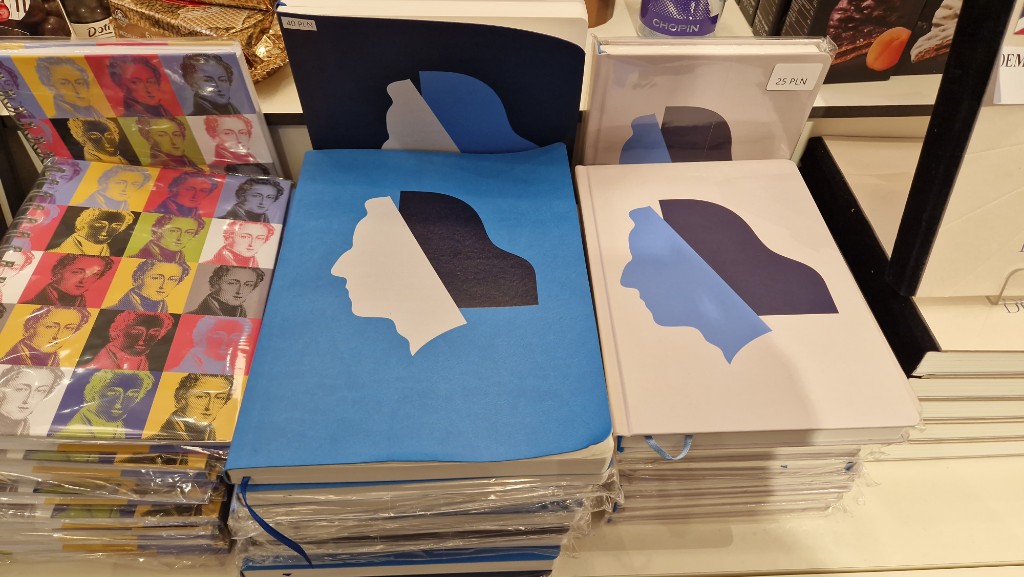 ショパンコンクールグッズショパン博物館ワルシャワ2025年