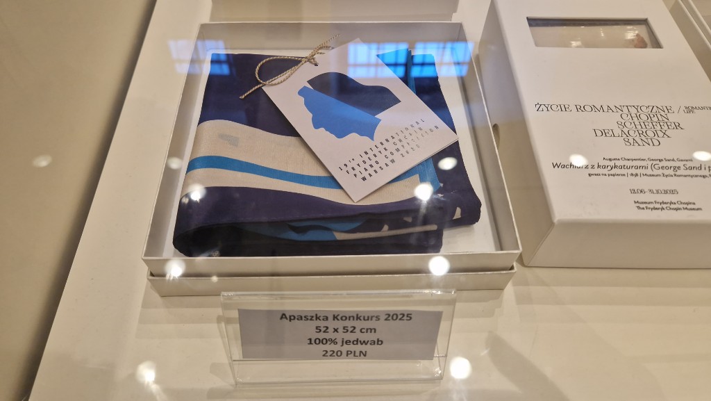 ショパンコンクールグッズショパン博物館ワルシャワ2025年