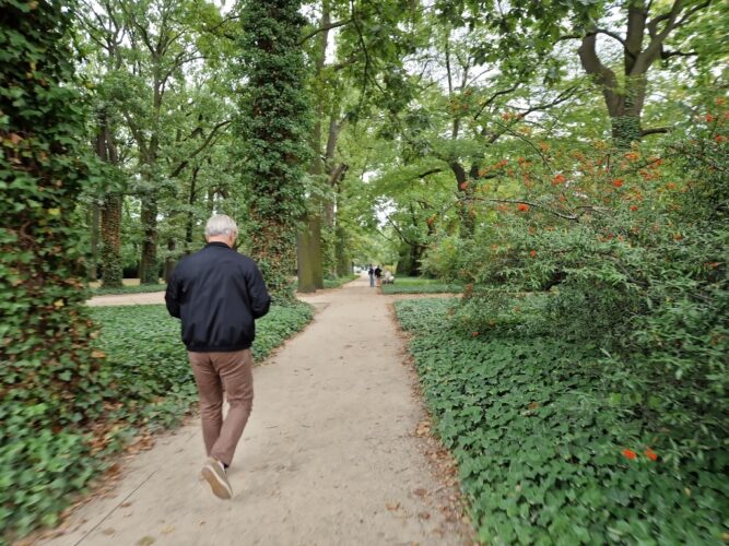 ワジェンキ公園ショパンピアノコンサート2025年9月くもり秋
