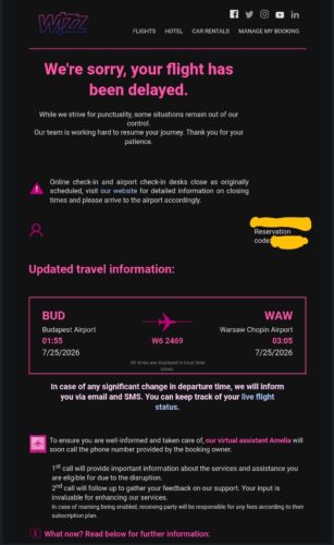 wizzウィズエアー遅延LCCブダペスト空港バウチャーラウンジ